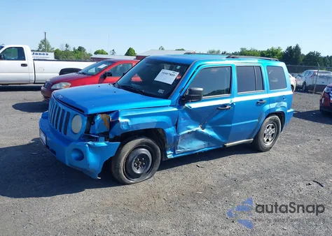 2009 Jeep Patriot Sport z USA, uszkodzony, nr VIN 1J4FF28B69D206014